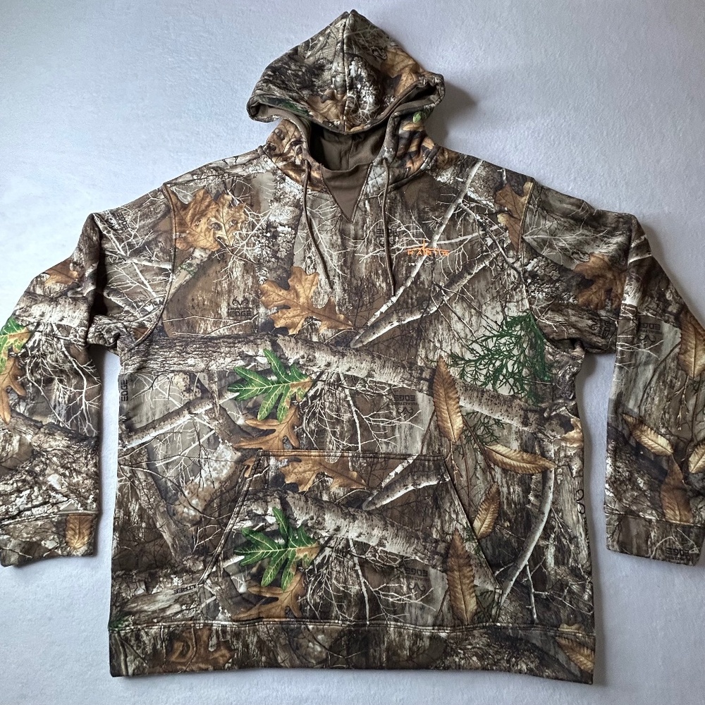 Habit Outdoor Mens XL Buck Hollow Realtree Camo Military Hunting  Field Jacket